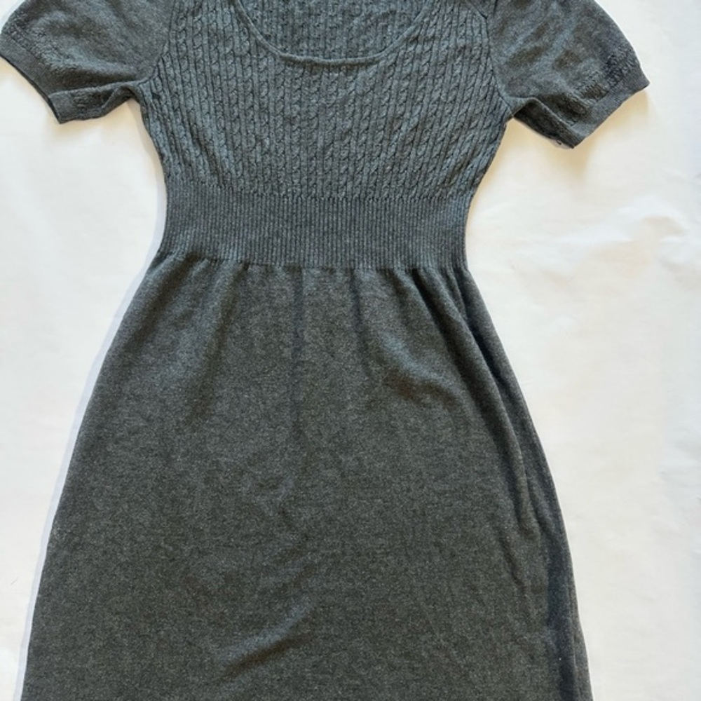 Elegant Gray Women's Dress